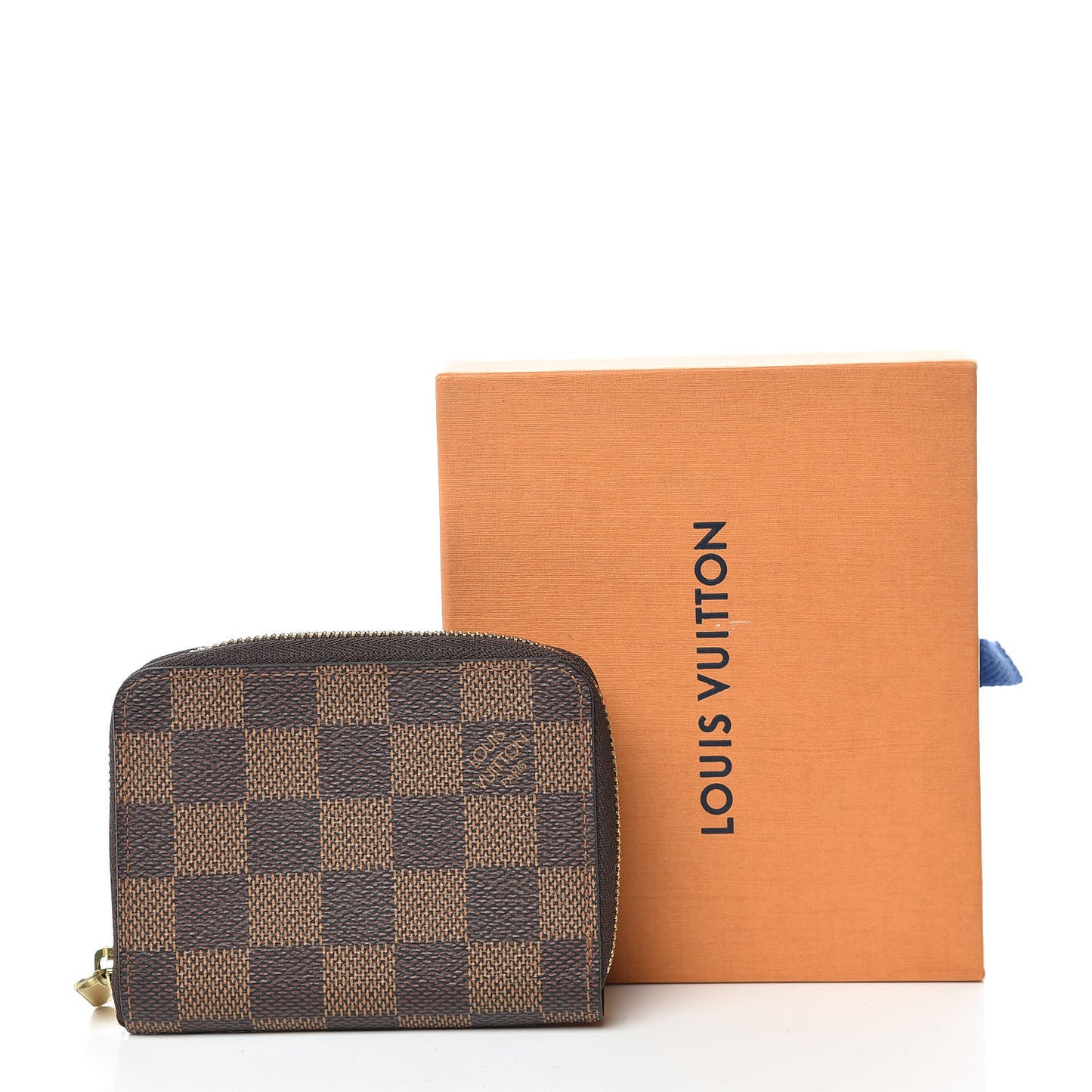 Damier Ebene Zippy Coin Purse