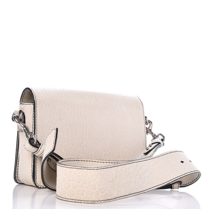 Christian Dior Grained Calfskin Dio(r)evolution Flap Bag White 3 of 8