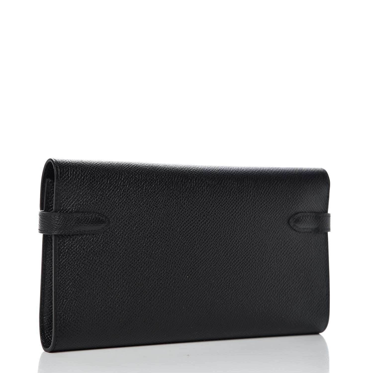Hermes Epsom Kelly Longue Wallet Black 3 of 9