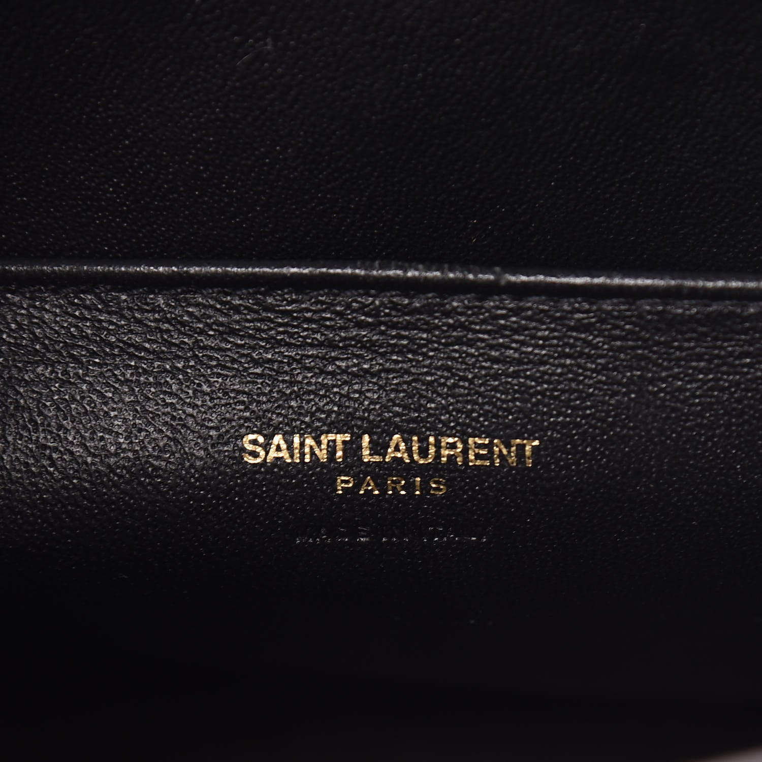 Saint Laurent Calfskin Monogram Baby Cabas Fog 6 of 12