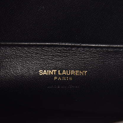 Saint Laurent Calfskin Monogram Baby Cabas Fog 6 of 12