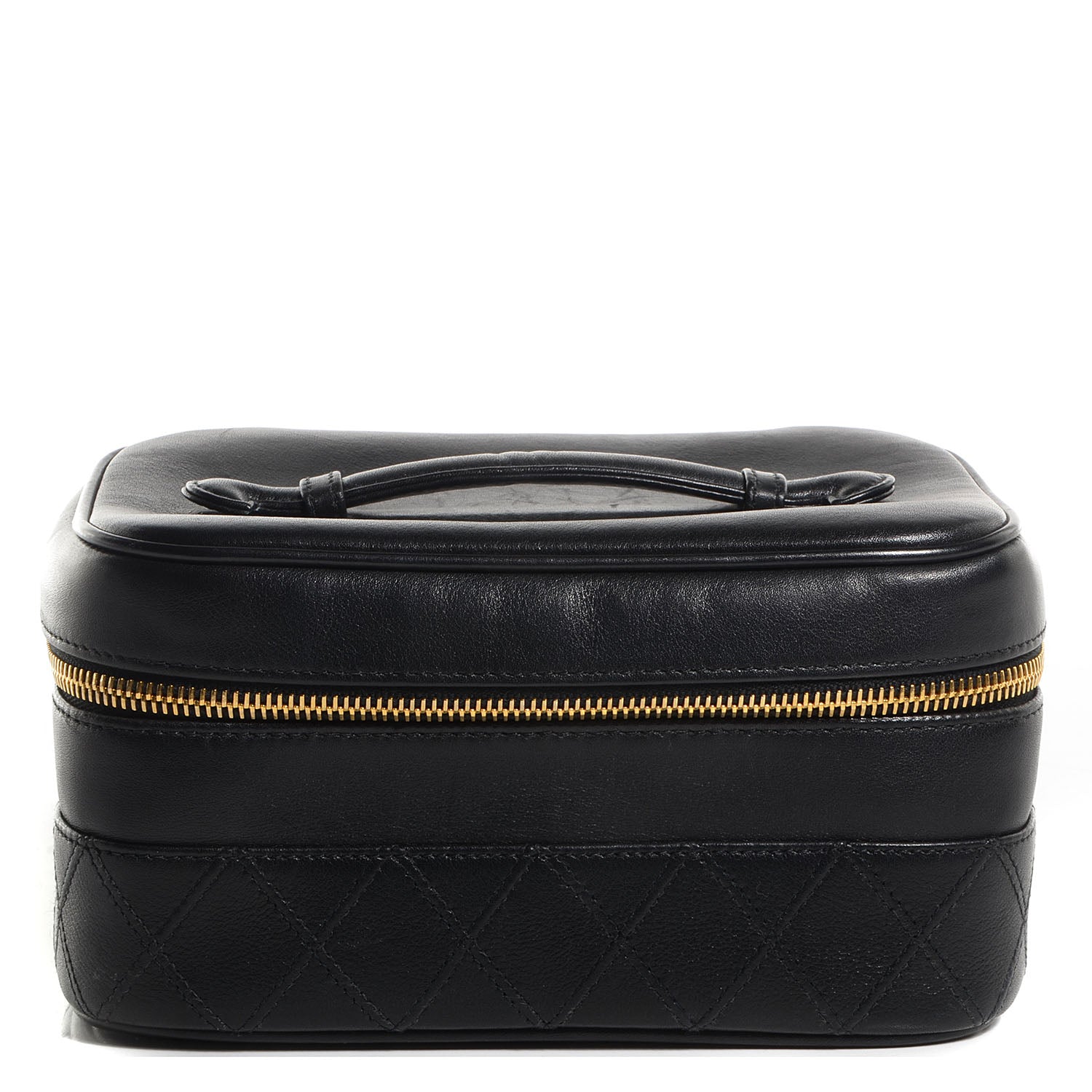 Chanel Lambskin Vanity Cosmetic Bag Black 1 of 8