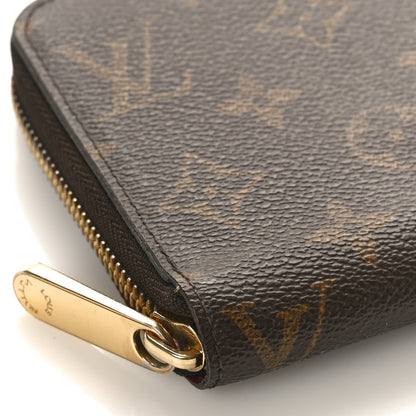 Louis Vuitton Monogram Zippy Wallet Fuchsia 7 of 8
