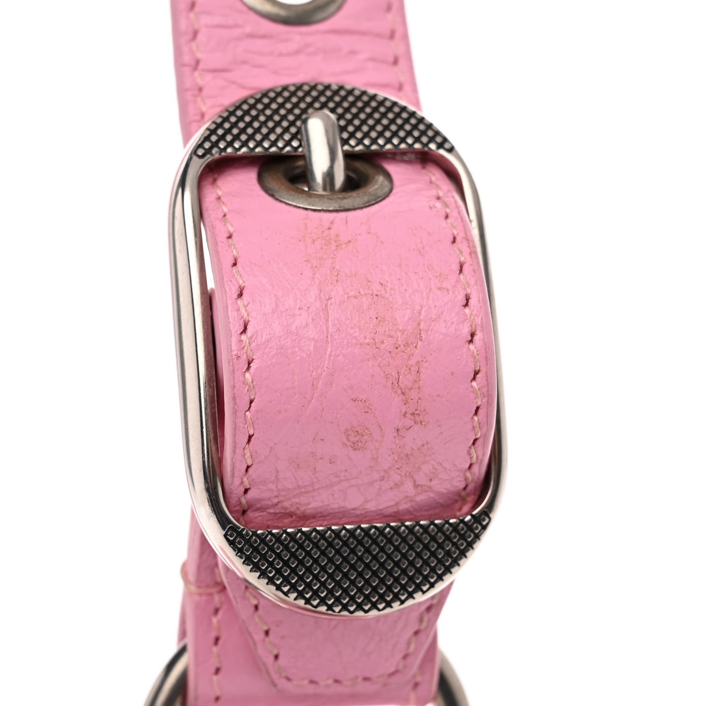 Agneau Arena Le Cagole Shoulder Bag XS Candy Pink