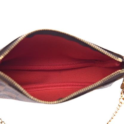 Louis Vuitton Damier Ebene Mini Pochette Accessories 5 of 9