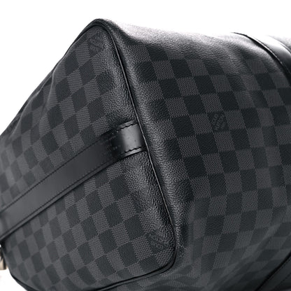 Louis Vuitton Damier Graphite Keepall Bandouliere 45 8 of 10