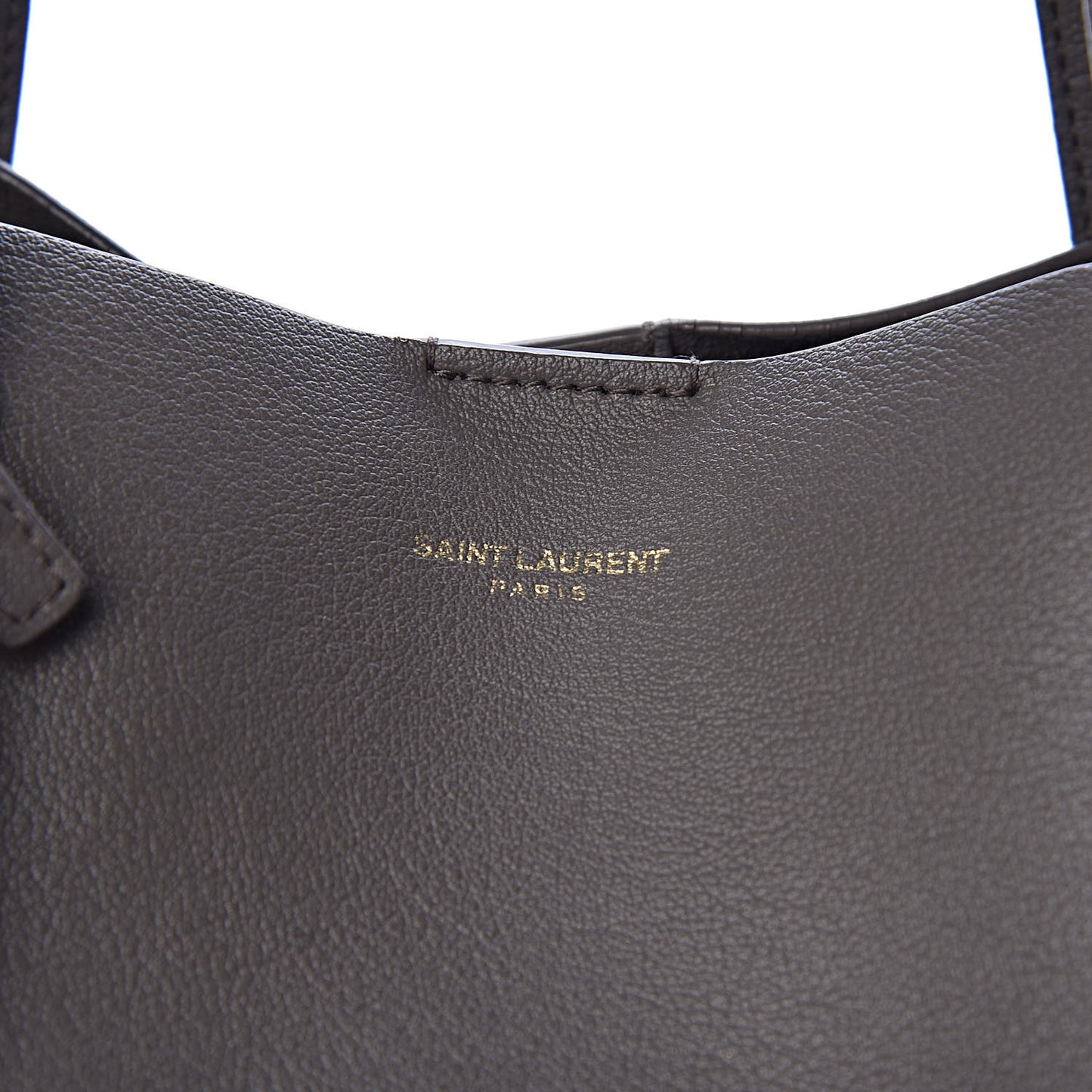 Calfskin Large Shopping Tote Earth