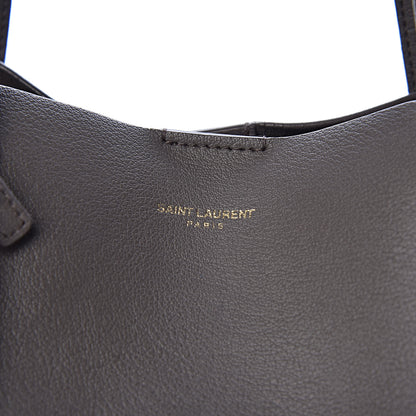 Saint Laurent Calfskin Large Shopping Tote Earth 9 of 12