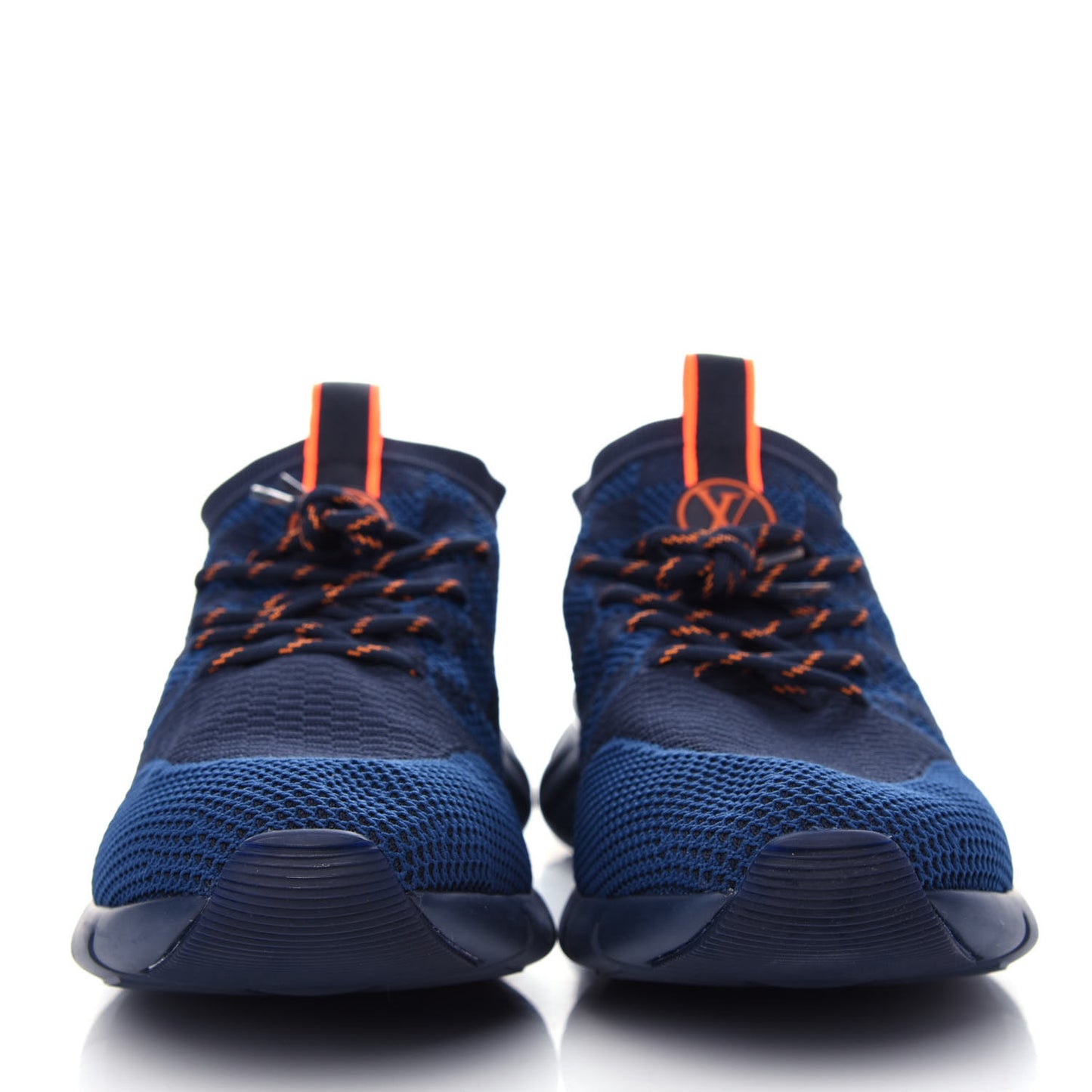 Knit Damier Mens Fastlane Sneakers 9.5 Cobalt