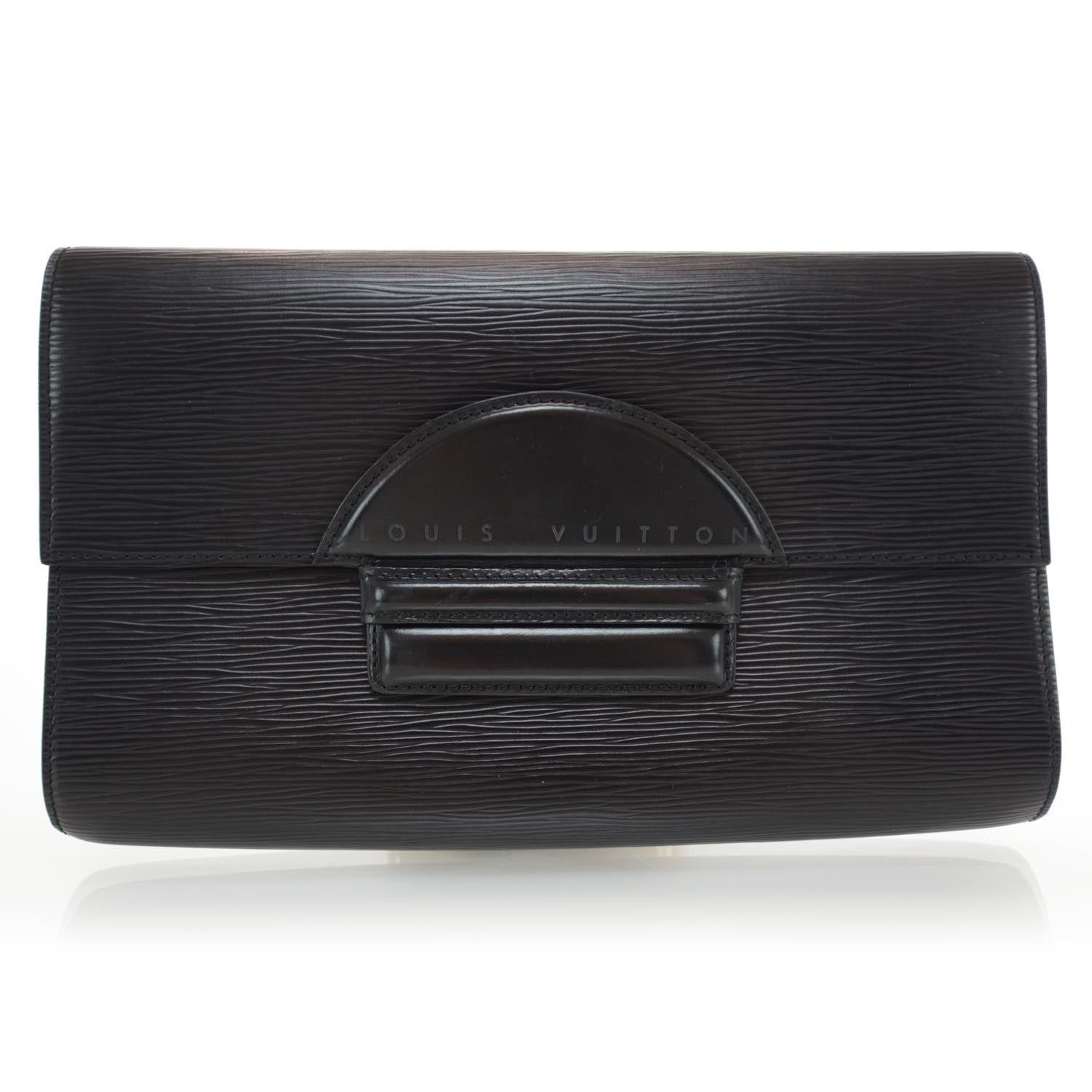 Louis Vuitton Epi Chaillot Clutch Black 1 of 7