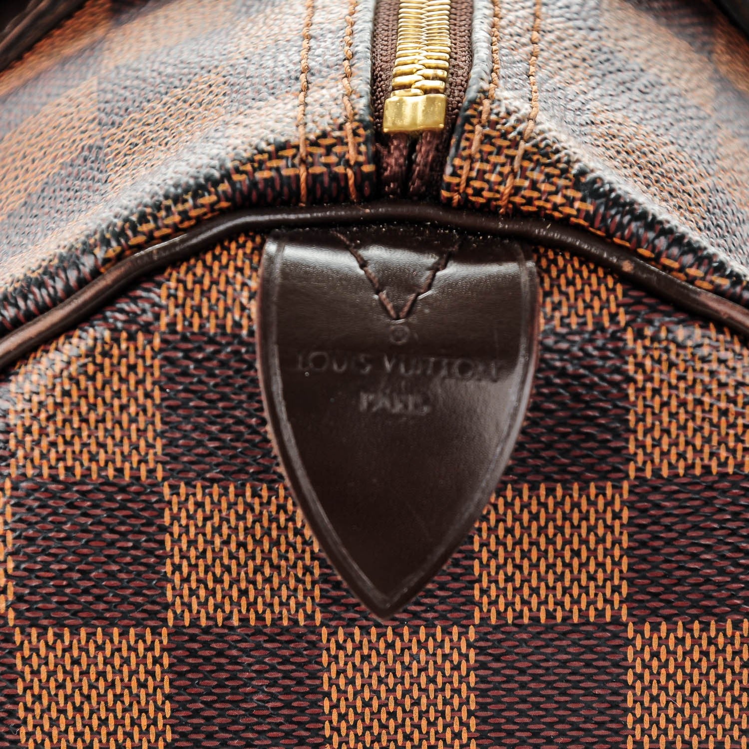 Louis Vuitton Damier Ebene Speedy 30 6 of 10