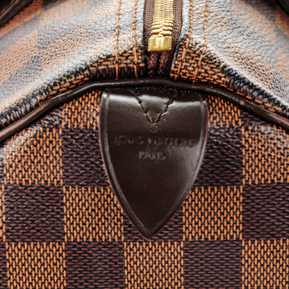 Louis Vuitton Damier Ebene Speedy 30 6 of 10