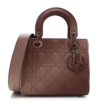 Christian Dior Lambskin Cannage Gradient Small My ABCDior Lady Dior 1 of 22