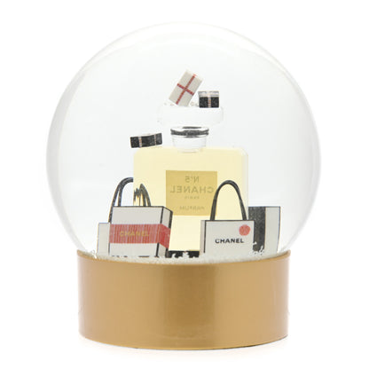 Chanel Glass N°5 Perfume Bottle Snow Globe 3 of 9
