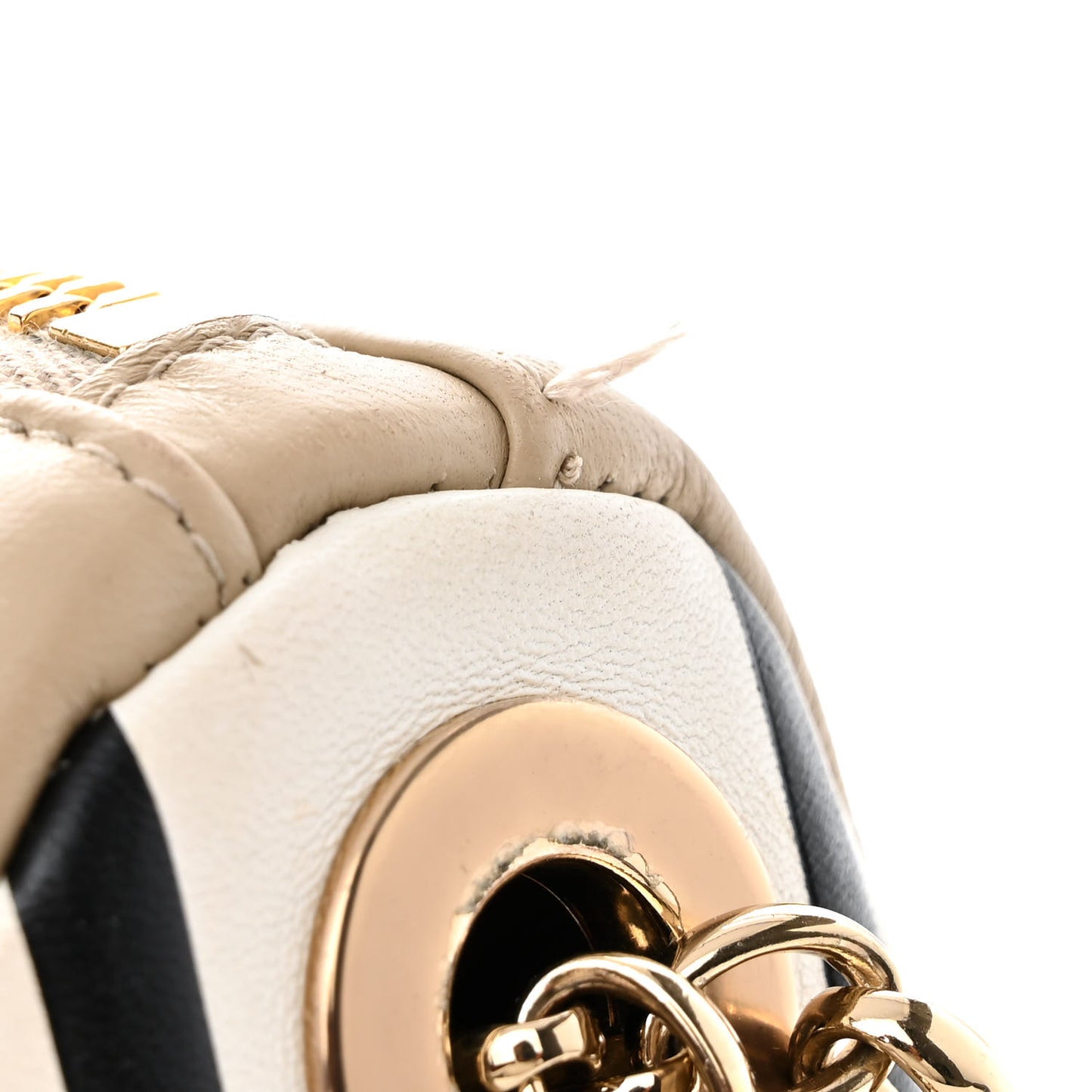 Lambskin Cannage Medium Dior Vibe Hobo Bag Beige