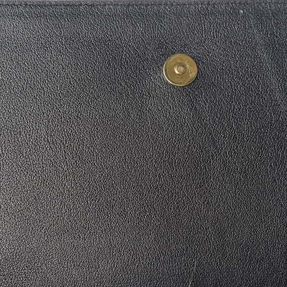 Saint Laurent Calfskin Monogram Large Belle De Jour Clutch Black 8 of 9