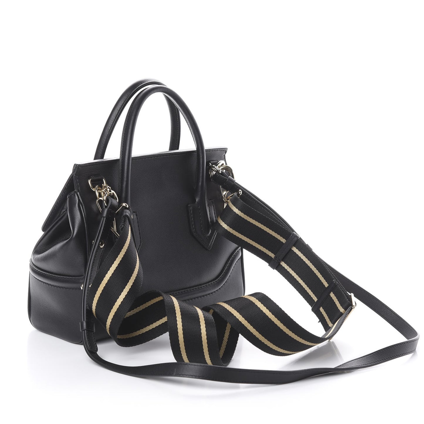 Calfskin Medium Palazzo Empire Bag Black