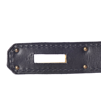 Hermes Box Kelly Retourne 28 Black 30 of 43