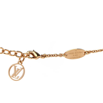 Louis Vuitton Essential V Necklace Gold 5 of 7