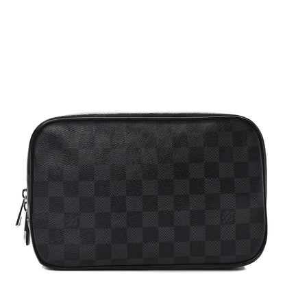 Louis Vuitton Damier Graphite Toilet Pouch GM 1 of 6