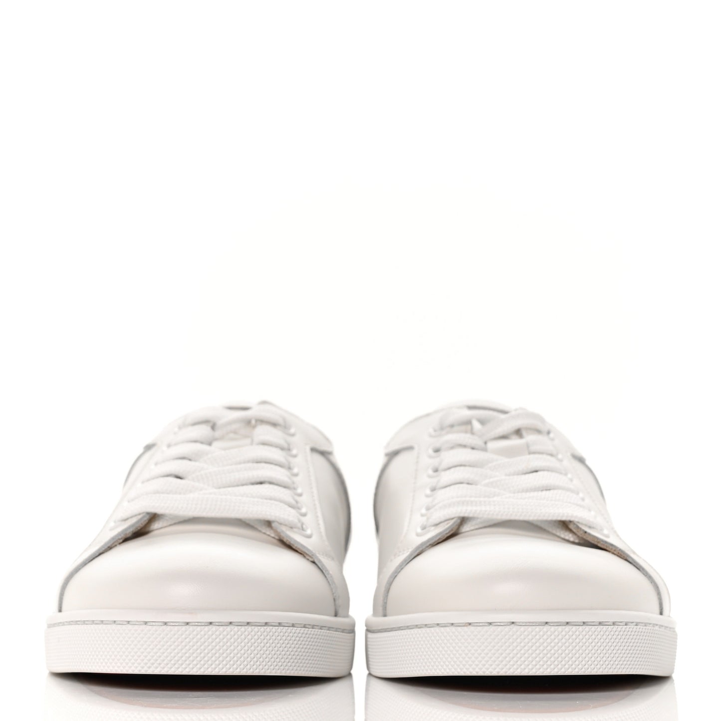 Calfskin Flamingirl Sneakers 38.5 White