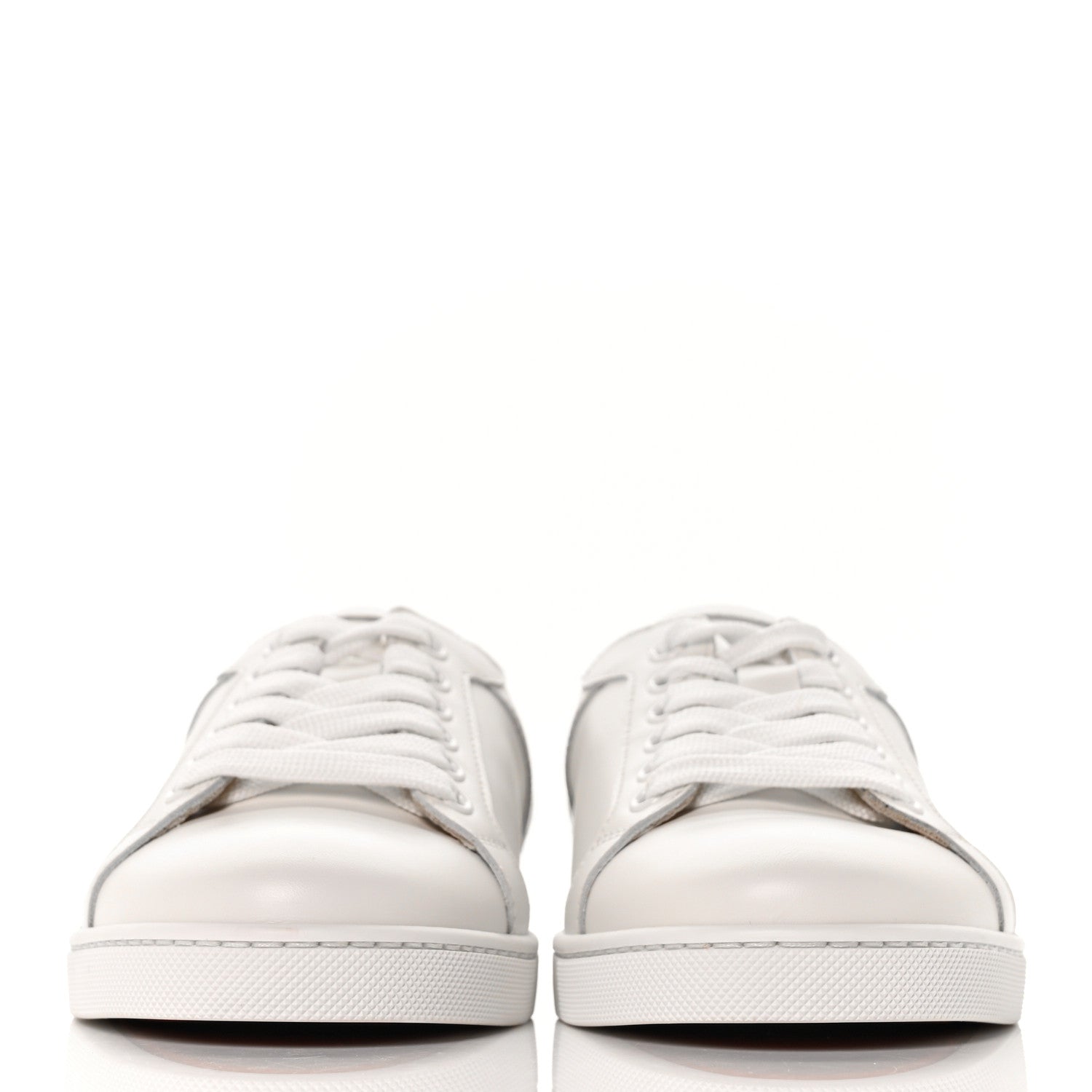 Christian Louboutin Calfskin Flamingirl Sneakers 38.5 White 2 of 9