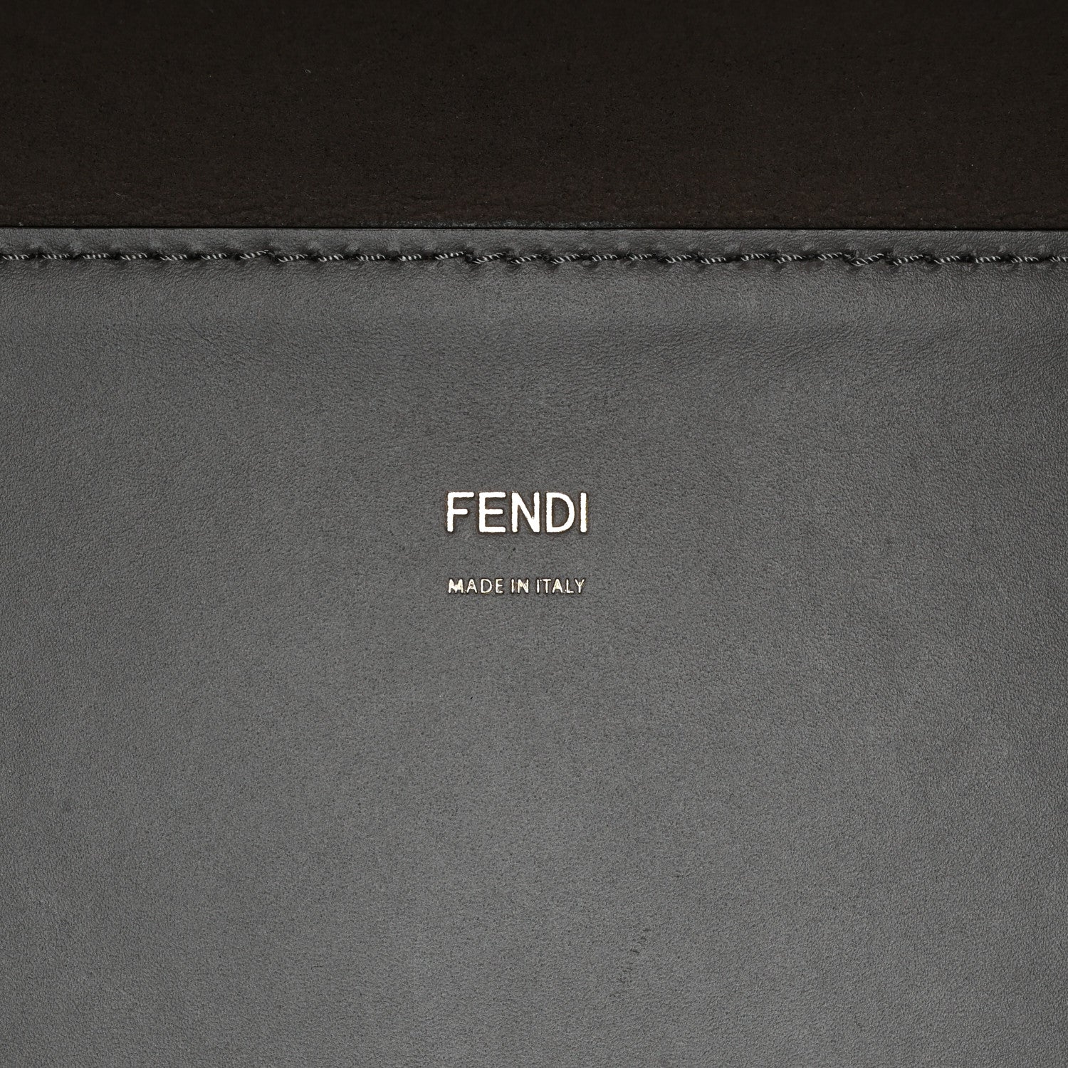 Fendi Vitello King Plexiglass Logo Embossed Medium Fendi Sunshine Shopper Tote Moon 6 of 10