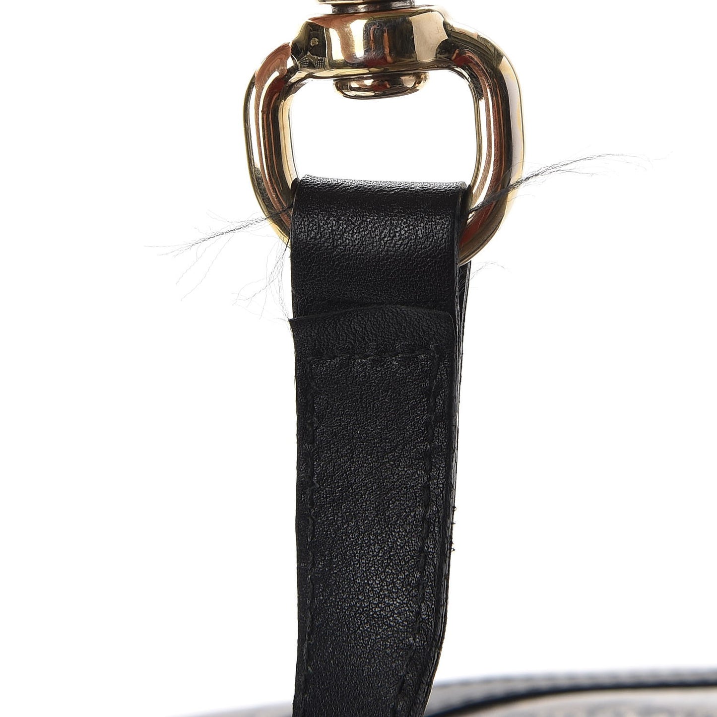 Crystal Monogram Large Joy Shoulder Bag Black