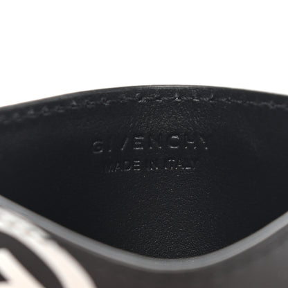 Givenchy Calfskin Logo Printed Card Holder Black 6 of 7