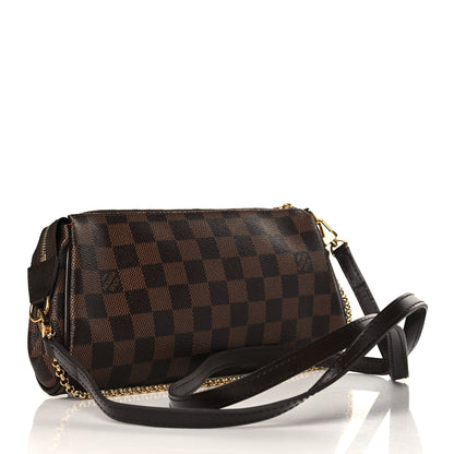 Louis Vuitton Damier Ebene Eva Clutch 3 of 12