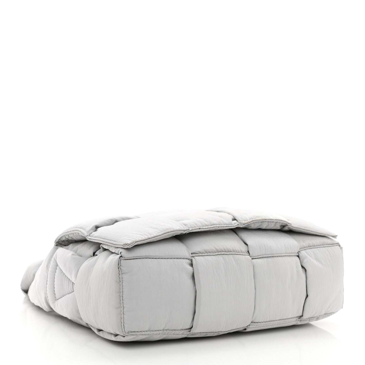 Bottega Veneta Nylon Intrecciato Padded Tech Cassette Bag Frost 5 of 15