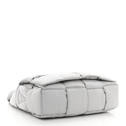 Bottega Veneta Nylon Intrecciato Padded Tech Cassette Bag Frost 5 of 15