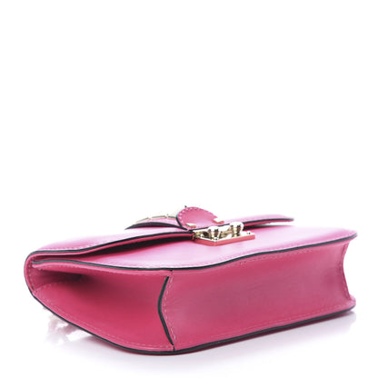 Valentino Garavani Vitello Small Glam Lock Rockstud Flap Pop Fuxia 4 of 10