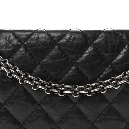 Chanel Aged Calfskin Quilted 2.55 Reissue 225 Flap Black 8 of 10