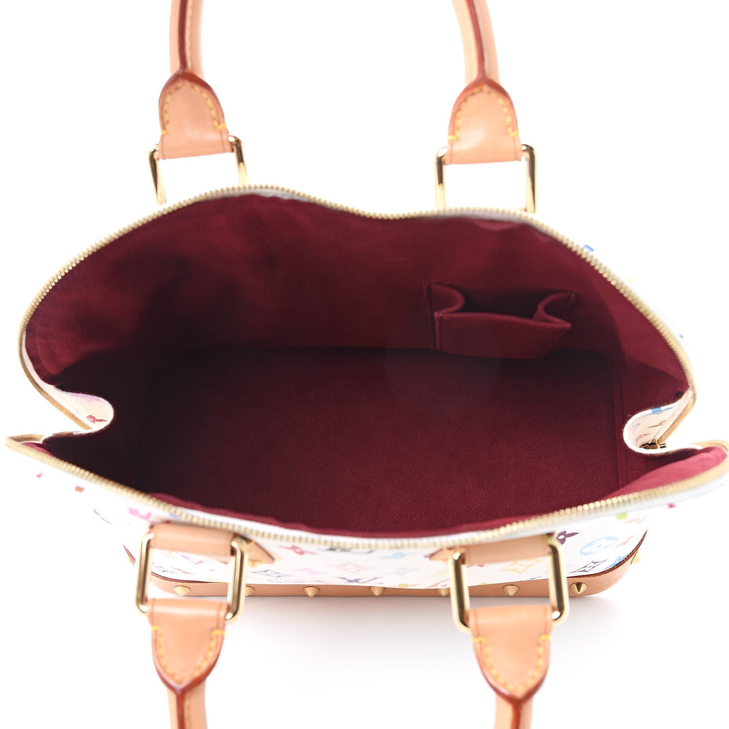 Louis Vuitton Monogram Multicolor Alma White 5 of 15