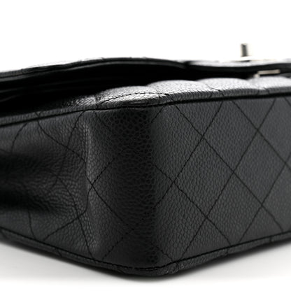 Chanel Caviar Quilted Medium Double Flap Black 9 of 11