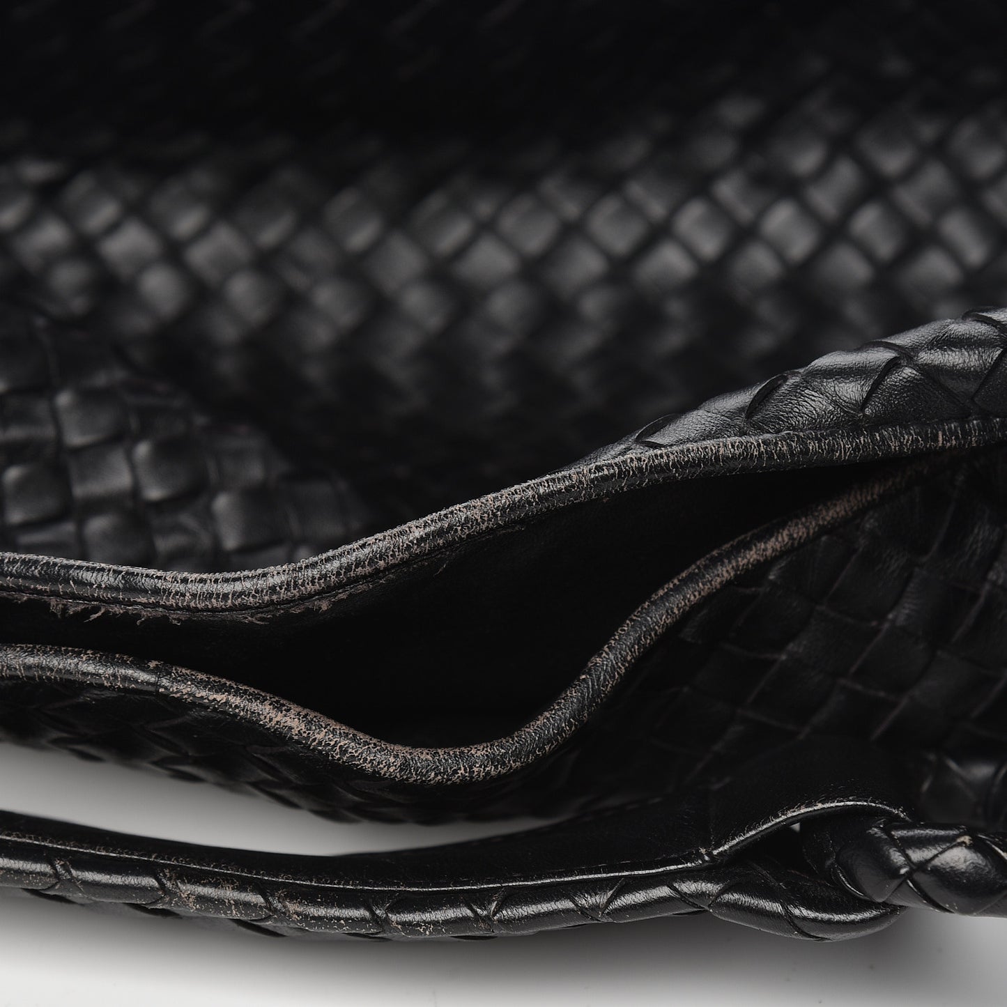 Nappa Intrecciato Sloane Hobo Black