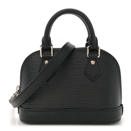 Louis Vuitton Epi Alma Nano Black 1 of 9