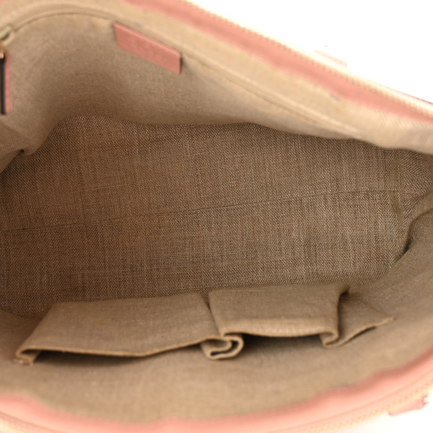 Soft Microguccissima Small Zippered Satchel Soft Pink