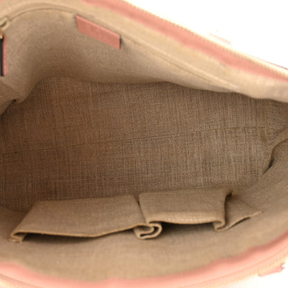 Gucci Soft Microguccissima Small Zippered Satchel Soft Pink 4 of 13