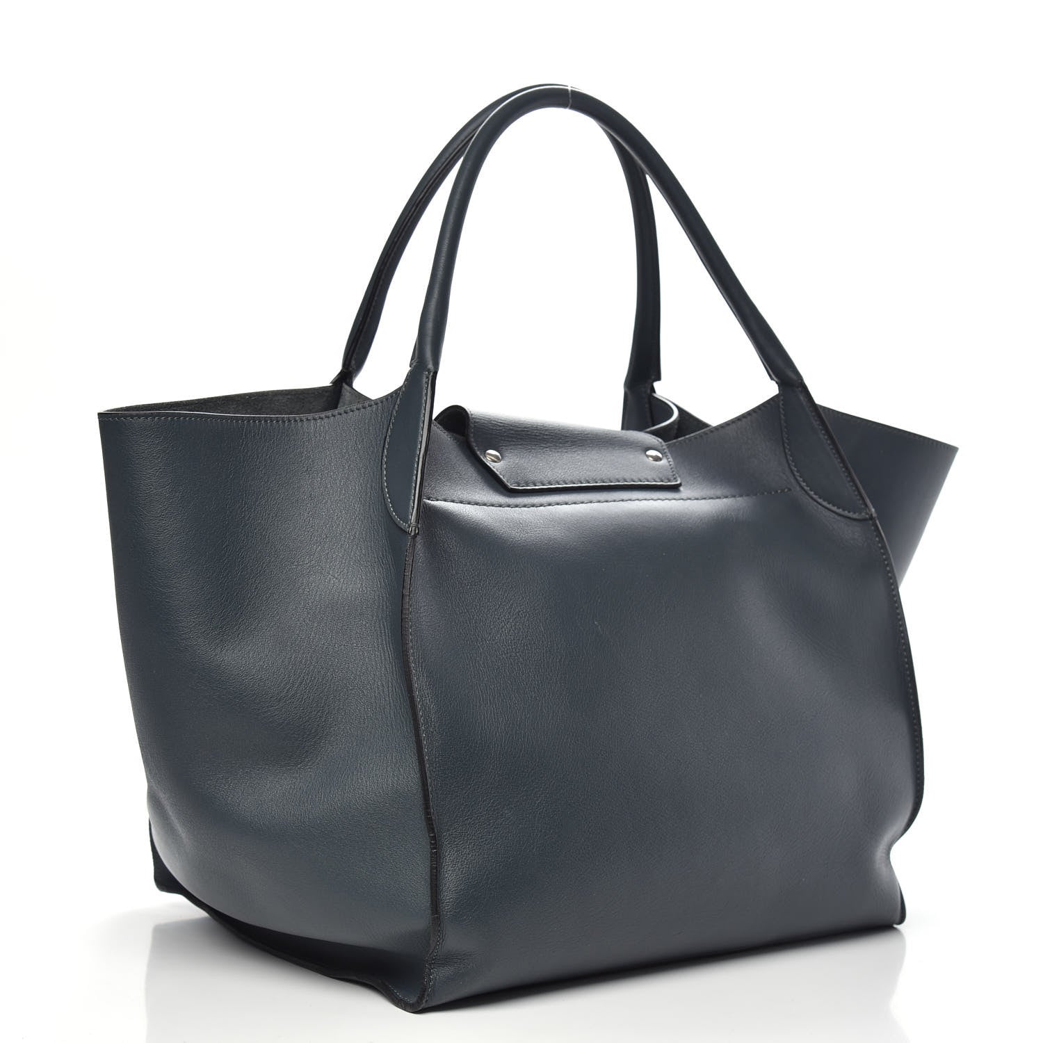Celine Smooth Calfskin Medium Big Bag Slate Blue 3 of 11
