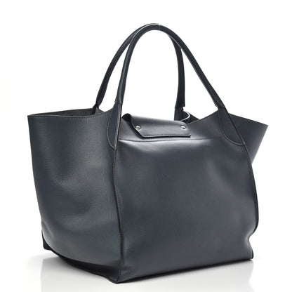 Celine Smooth Calfskin Medium Big Bag Slate Blue 3 of 11