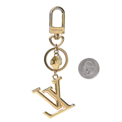 Louis Vuitton LV Facettes Bag Charm Key Holder Gold 2 of 3