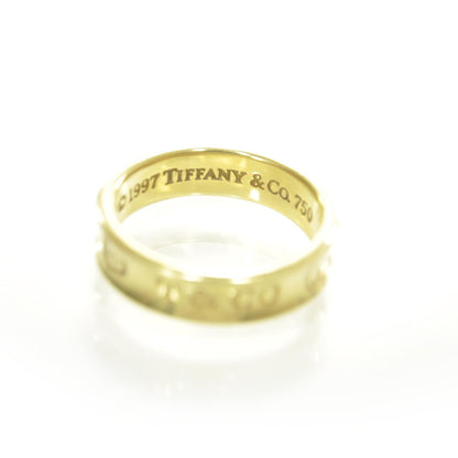 Tiffany 18k Yellow Gold 1837 Ring Size 10 4 of 4