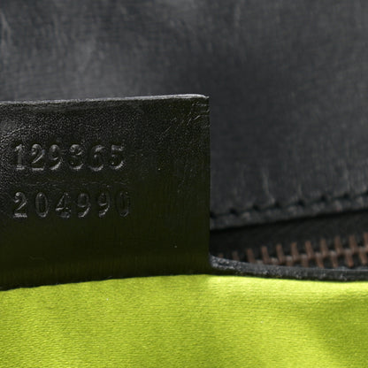 Gucci Crocodile Web Monogram Tom Ford Dragon Tote Dark Brown Green 7 of 14