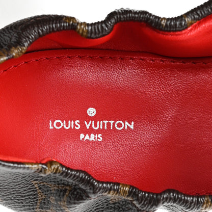 Louis Vuitton Monogram Patent Flirty Ballerina Flats 38.5 Coquelicot 6 of 11
