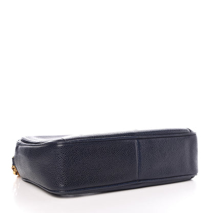 Chanel Caviar CC Camera Case Navy 4 of 10