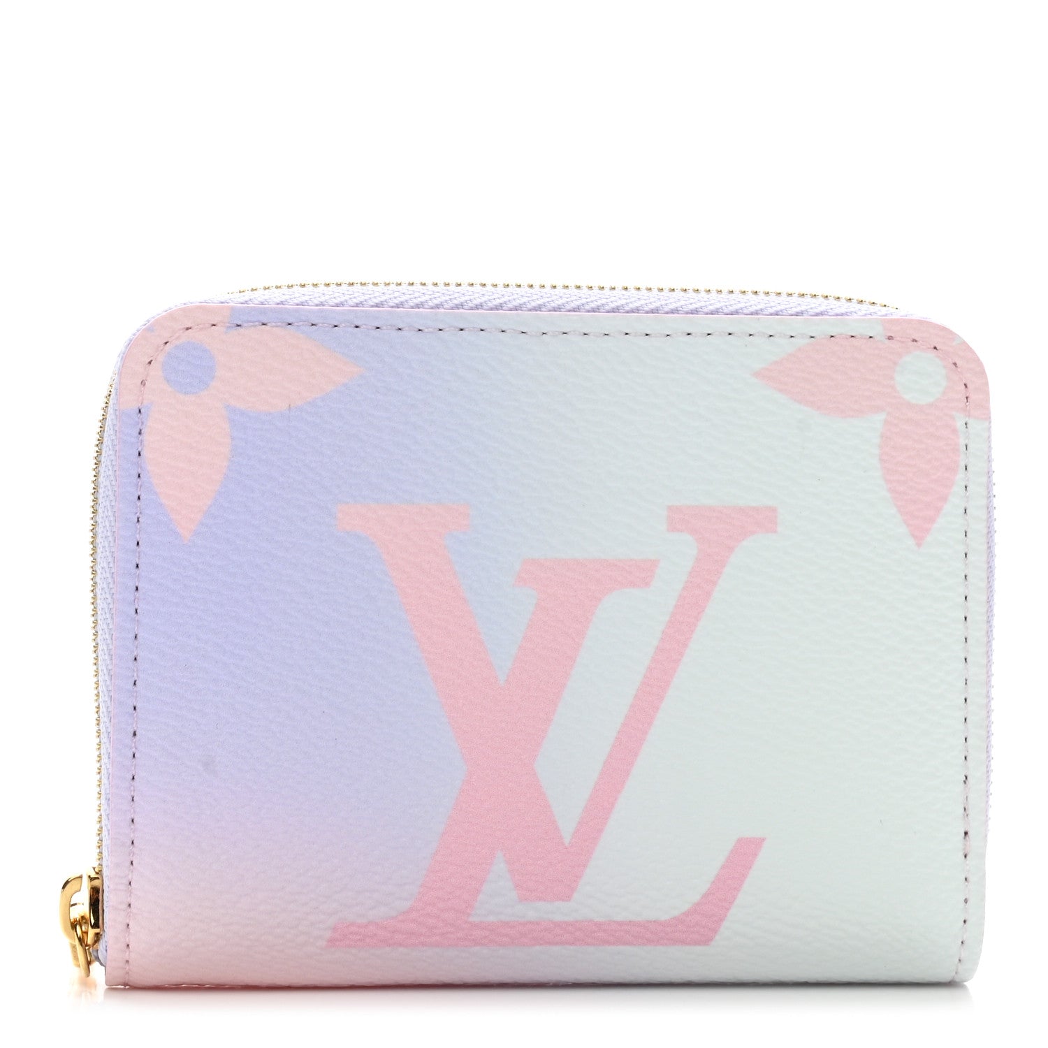 Louis Vuitton Monogram Giant Spring In The City Zippy Coin Purse Sunrise Pastel 1 of 7