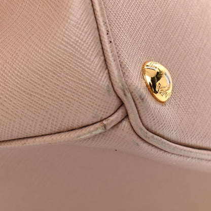Prada Saffiano Small Galleria Double Zip Tote Cammeo 11 of 19