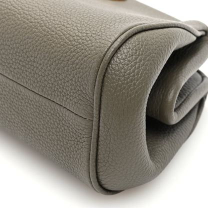 Salvatore Ferragamo Eram Calfskin Gancini Mini Clutch Green 9 of 9